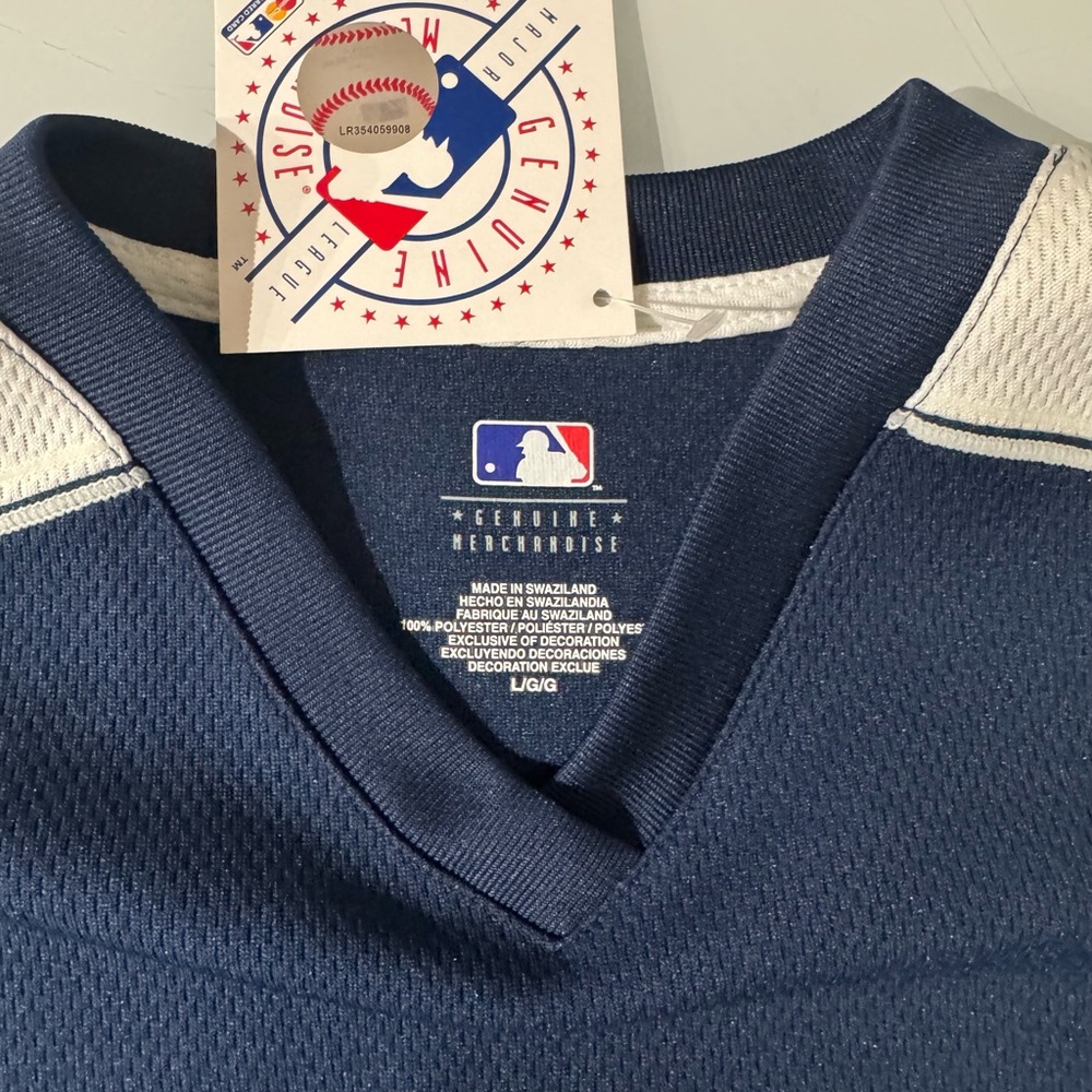 San Diego Padres MLB Blue and White Jersey - Picture 3 of 3